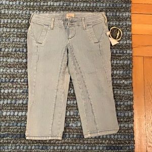 Free people long striped shorts